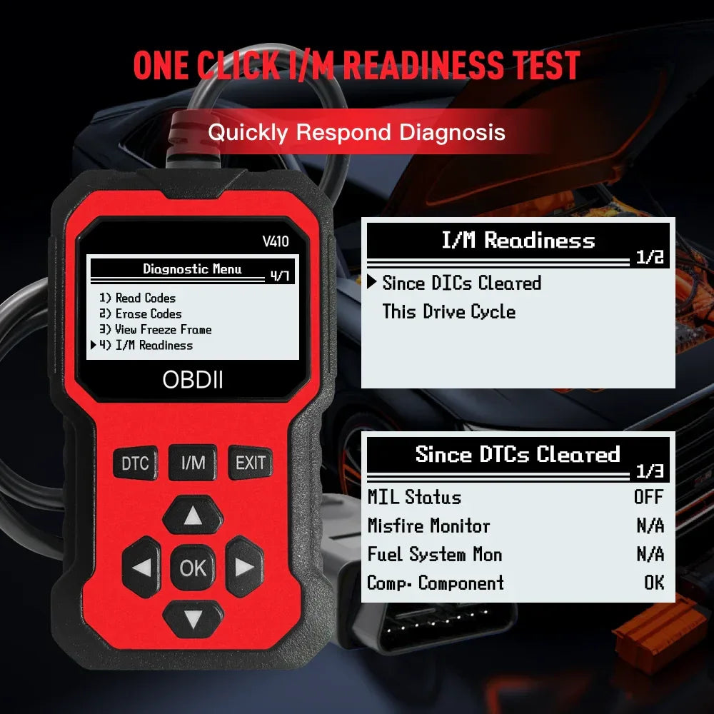 OBD2 Car Diagnostic Scanner Code Reader - SteadyBuy