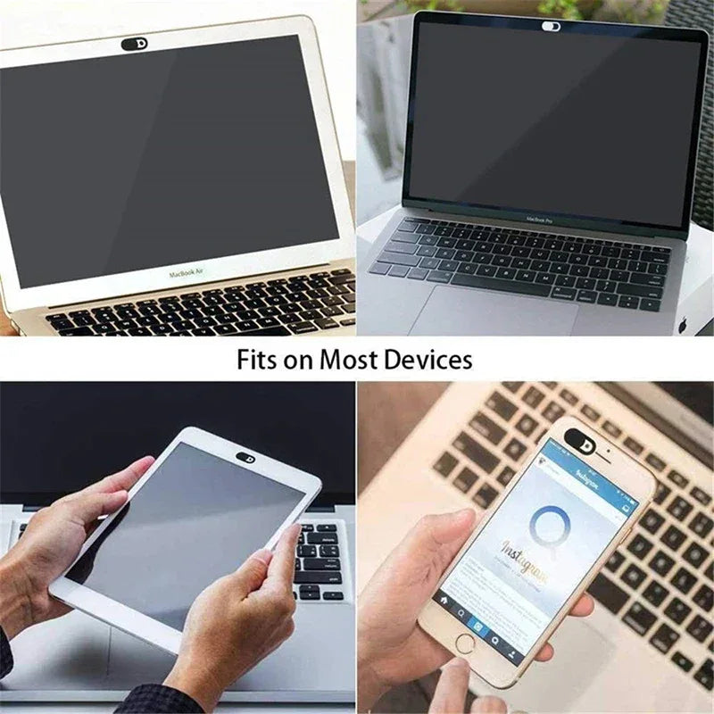 Sliding Webcam Privacy Covers for Laptop, Tablet & Phone - SteadyBuy