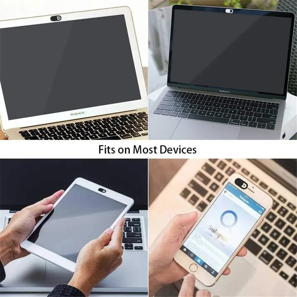 Sliding Webcam Privacy Covers for Laptop, Tablet & Phone - SteadyBuy