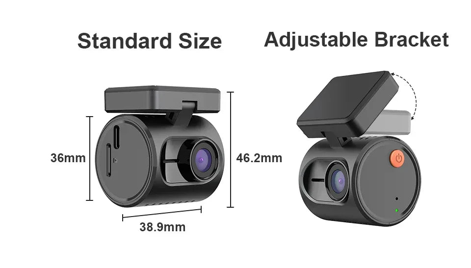 KAWA Mini 3 2K Smart Dash Camera - SteadyBuy