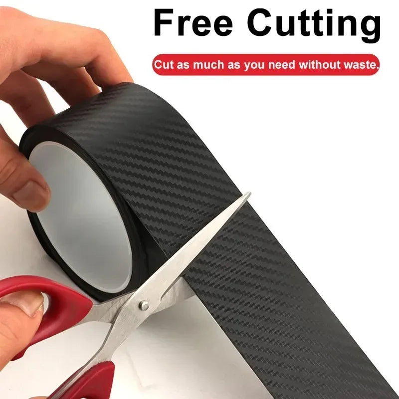 Nano Carbon Fibre Car Scratch Protection Strip - SteadyBuy
