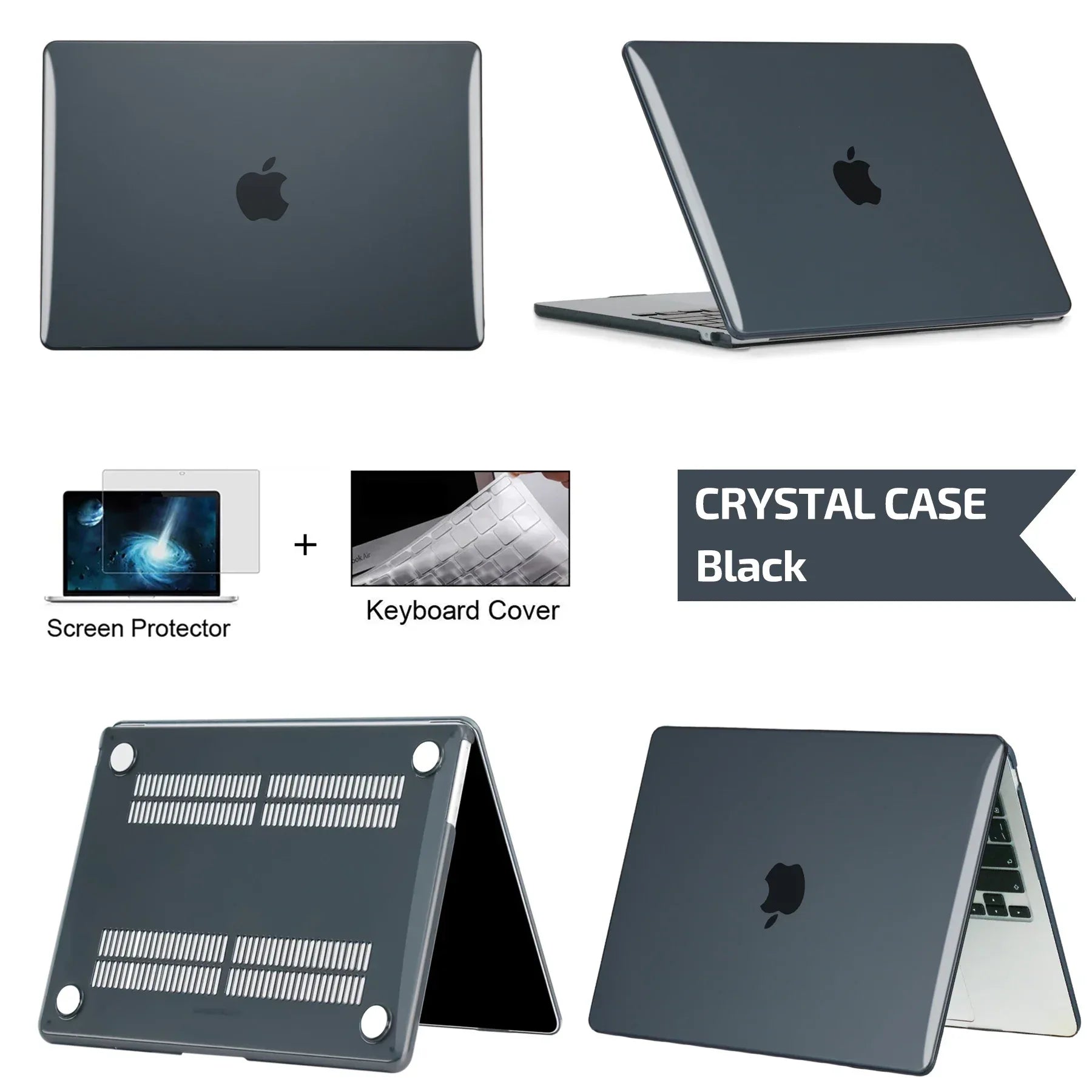 Matte Hard Case for MacBook Air & Pro 13–16" - SteadyBuy