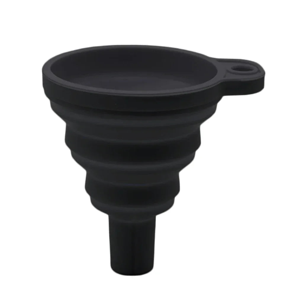 Foldable Silicone Engine Oil & Fluid Funnel - SteadyBuy