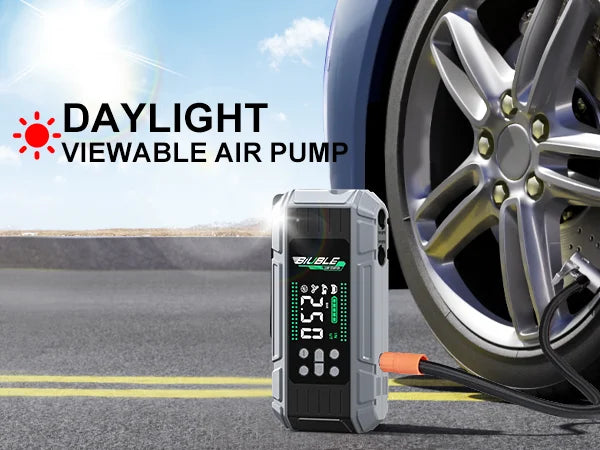 8000A Car Jump Starter with Air Compressor & Power Bank