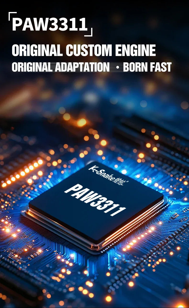 K-Sanke X11 Wireless Gaming Mouse with Magnetic Charging - SteadyBuy