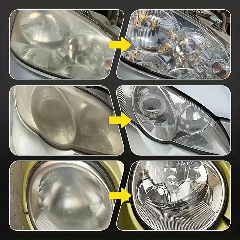Car Headlight Restoration & Scratch Removal Kit