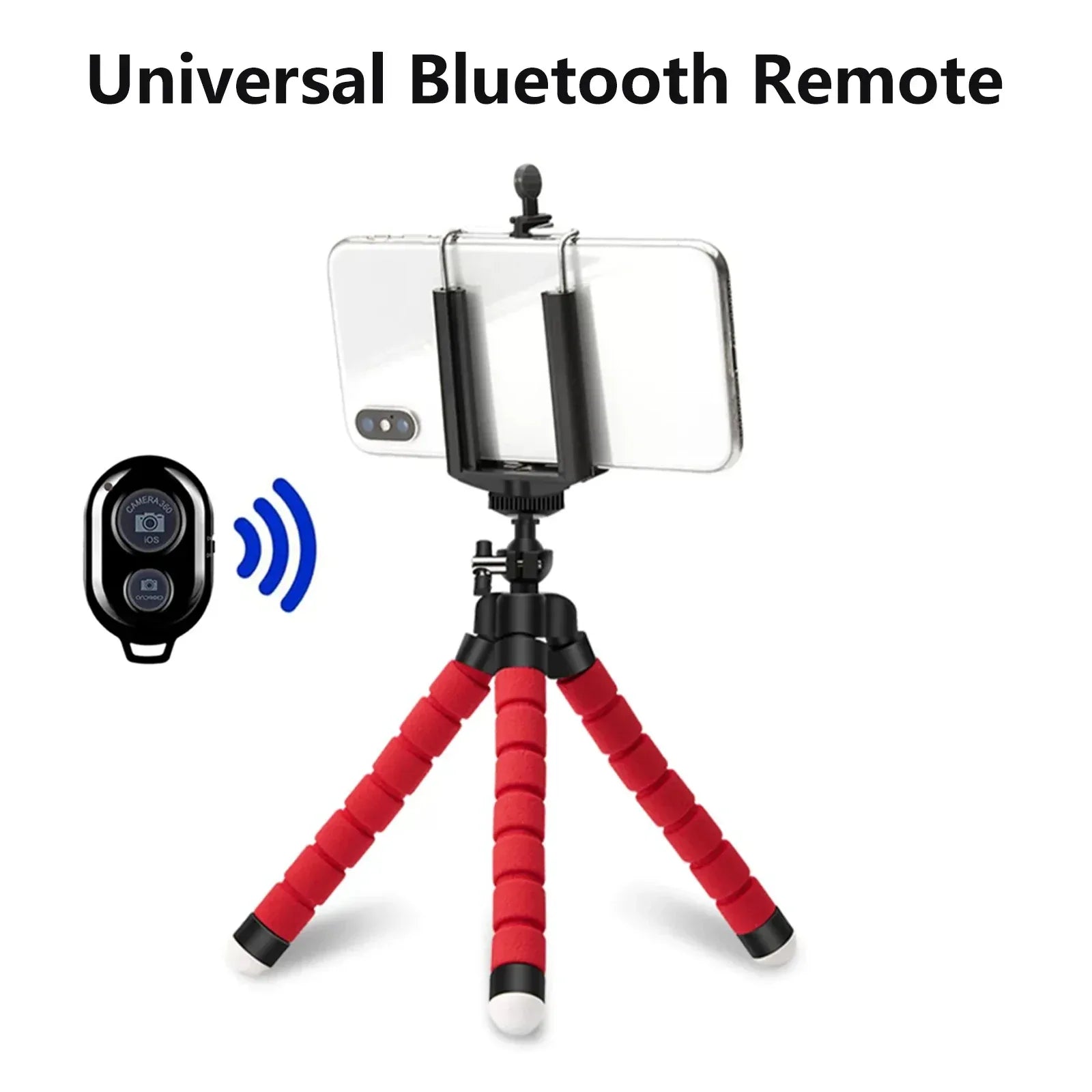 Flexible Octopus Tripod for Phone & Action Cameras - SteadyBuy