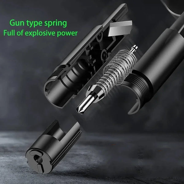 2‑in‑1 Car Safety Hammer & Seatbelt Cutter