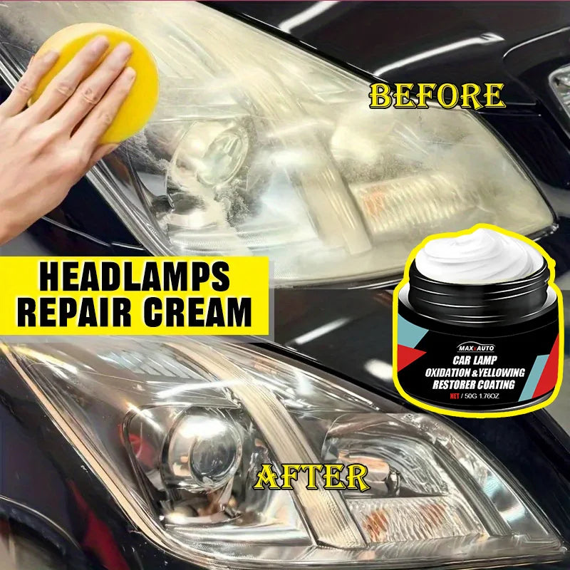 Car Headlight Restoration & Scratch Removal Kit