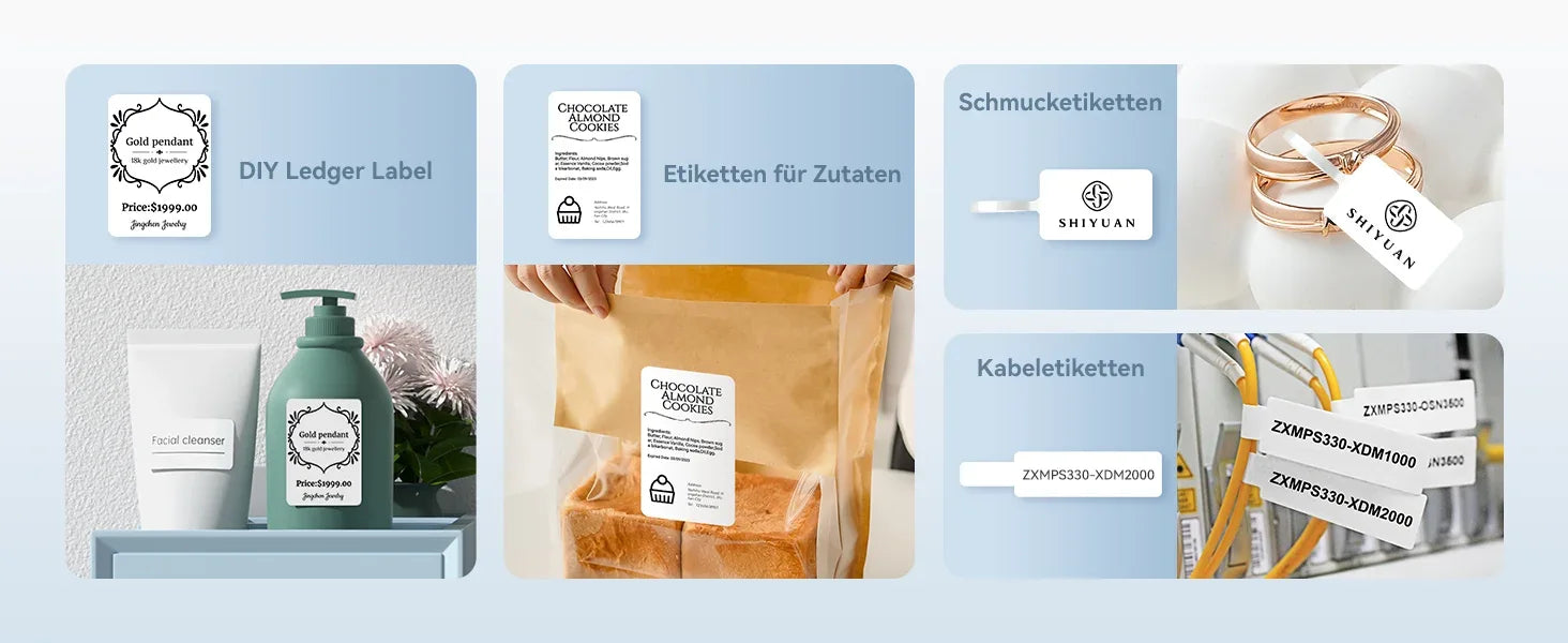 Niimbot B1 Bluetooth Thermal Label Printer (2") - SteadyBuy