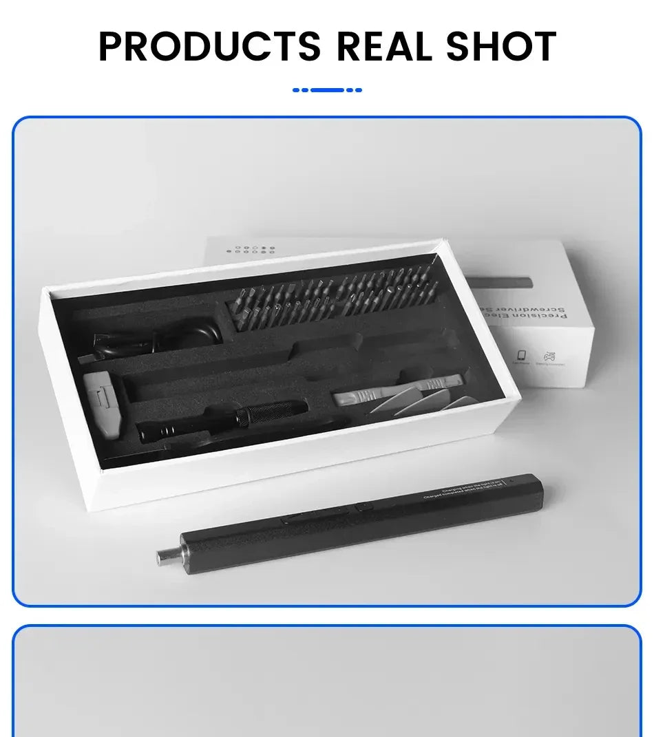 Cordless Precision Electric Screwdriver Set - SteadyBuy