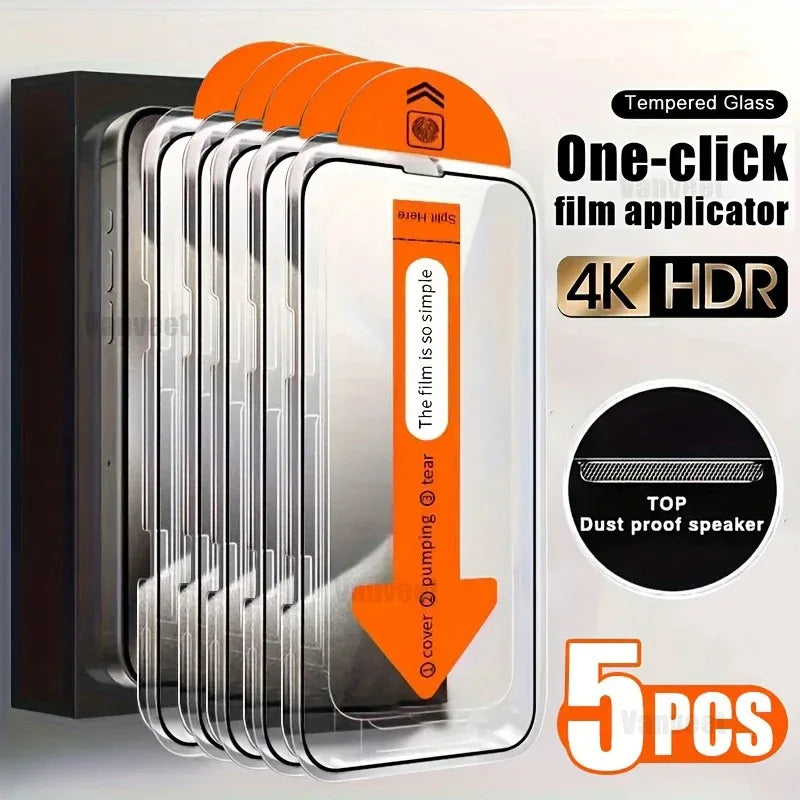 HD Tempered Glass Screen Protector for iPhone - SteadyBuy