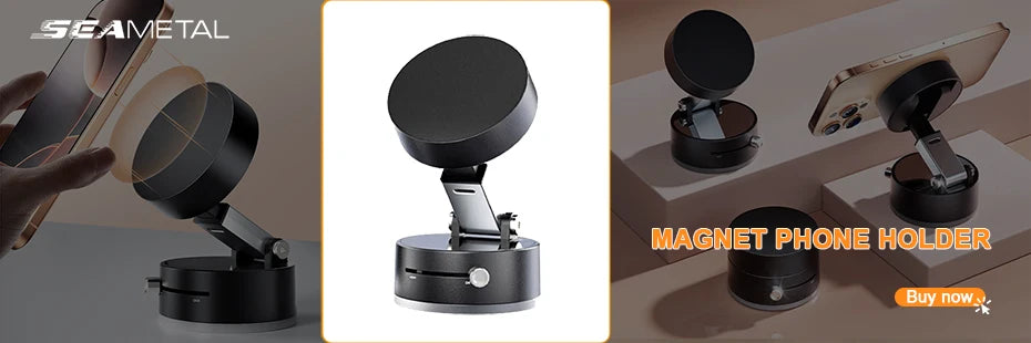 Car Dashboard Phone Mount with Rearview Mirror View