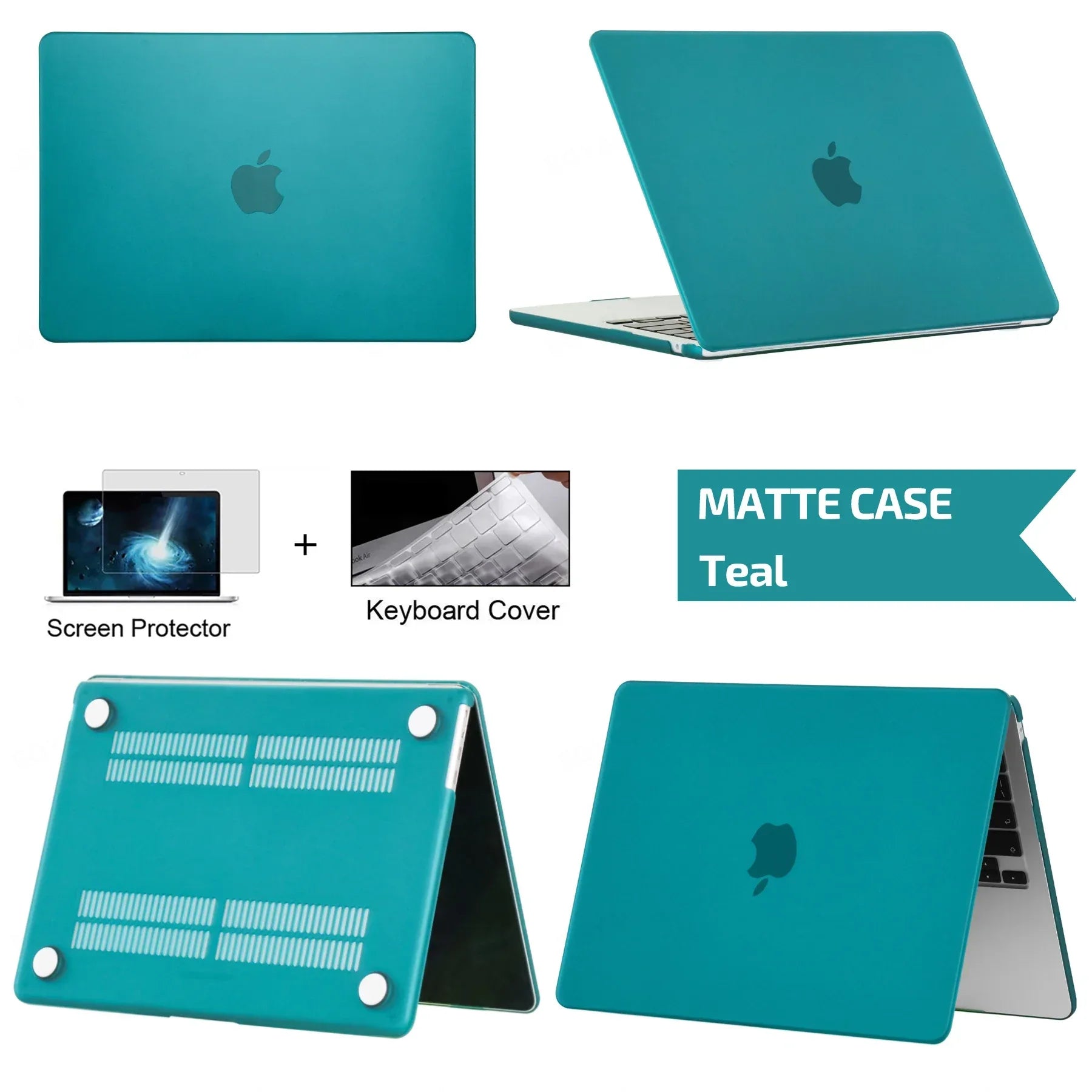 Matte Hard Case for MacBook Air & Pro 13–16" - SteadyBuy