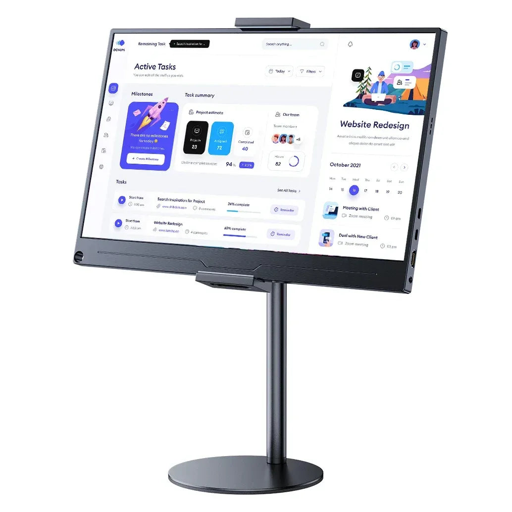 Adjustable Monitor & Tablet Desk Stand with VESA Mount - SteadyBuy