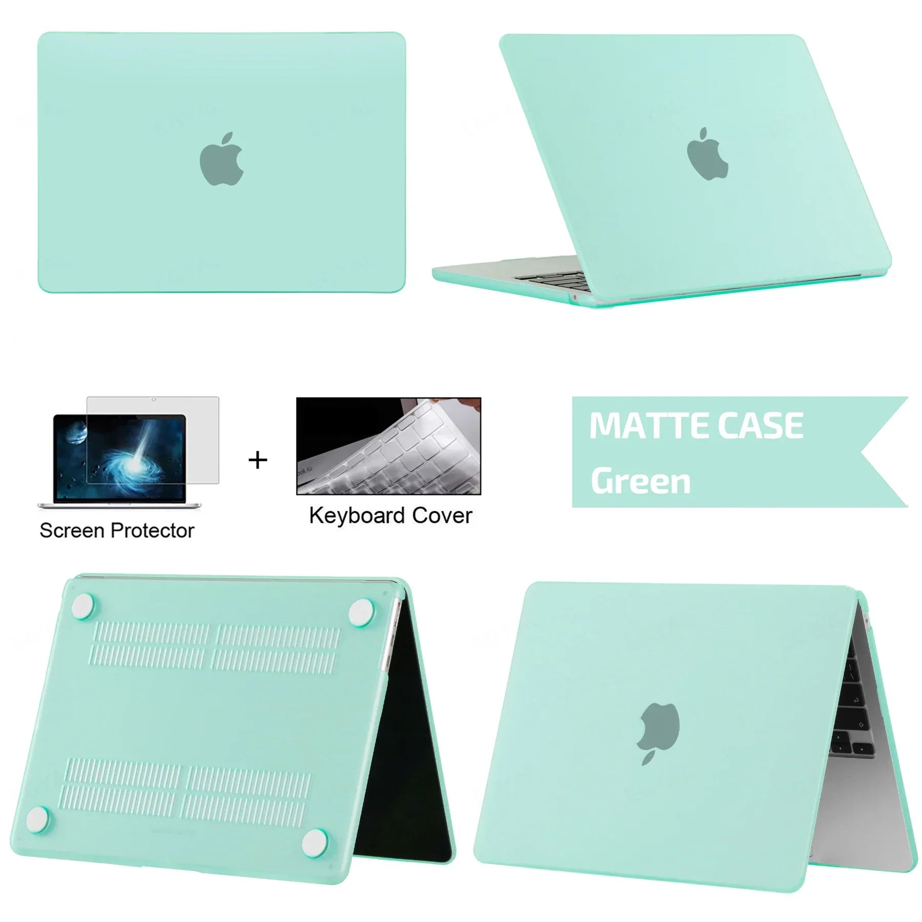 Matte Hard Case for MacBook Air & Pro 13–16" - SteadyBuy