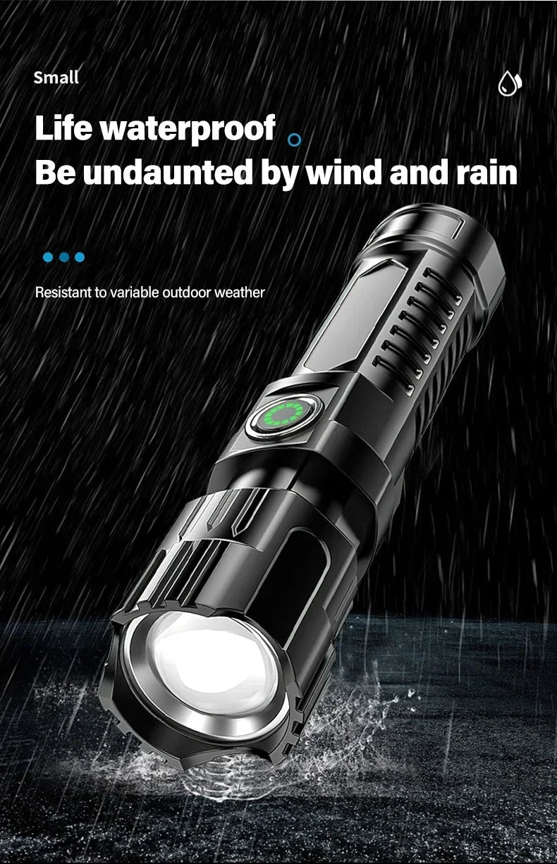 Car Emergency LED Torch - Rechargeable Flashlight for Your Vehicle