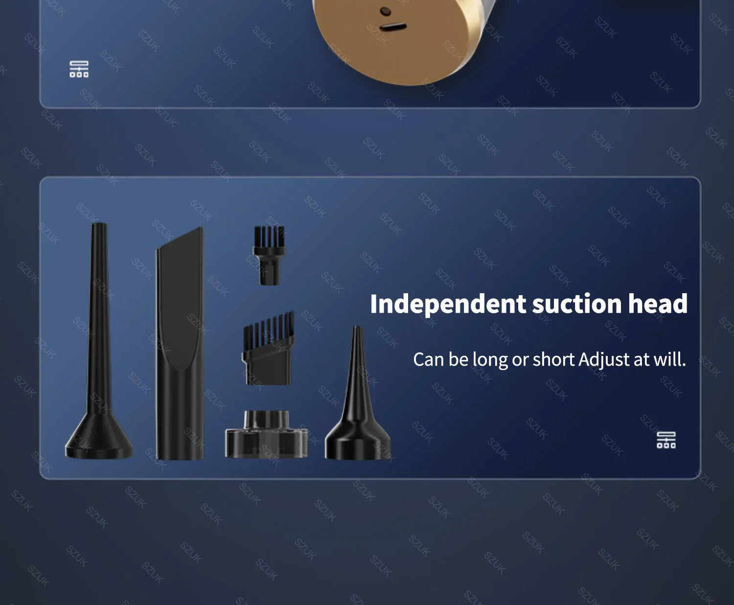 Mini Wireless Car & Home Vacuum Cleaner - SteadyBuy