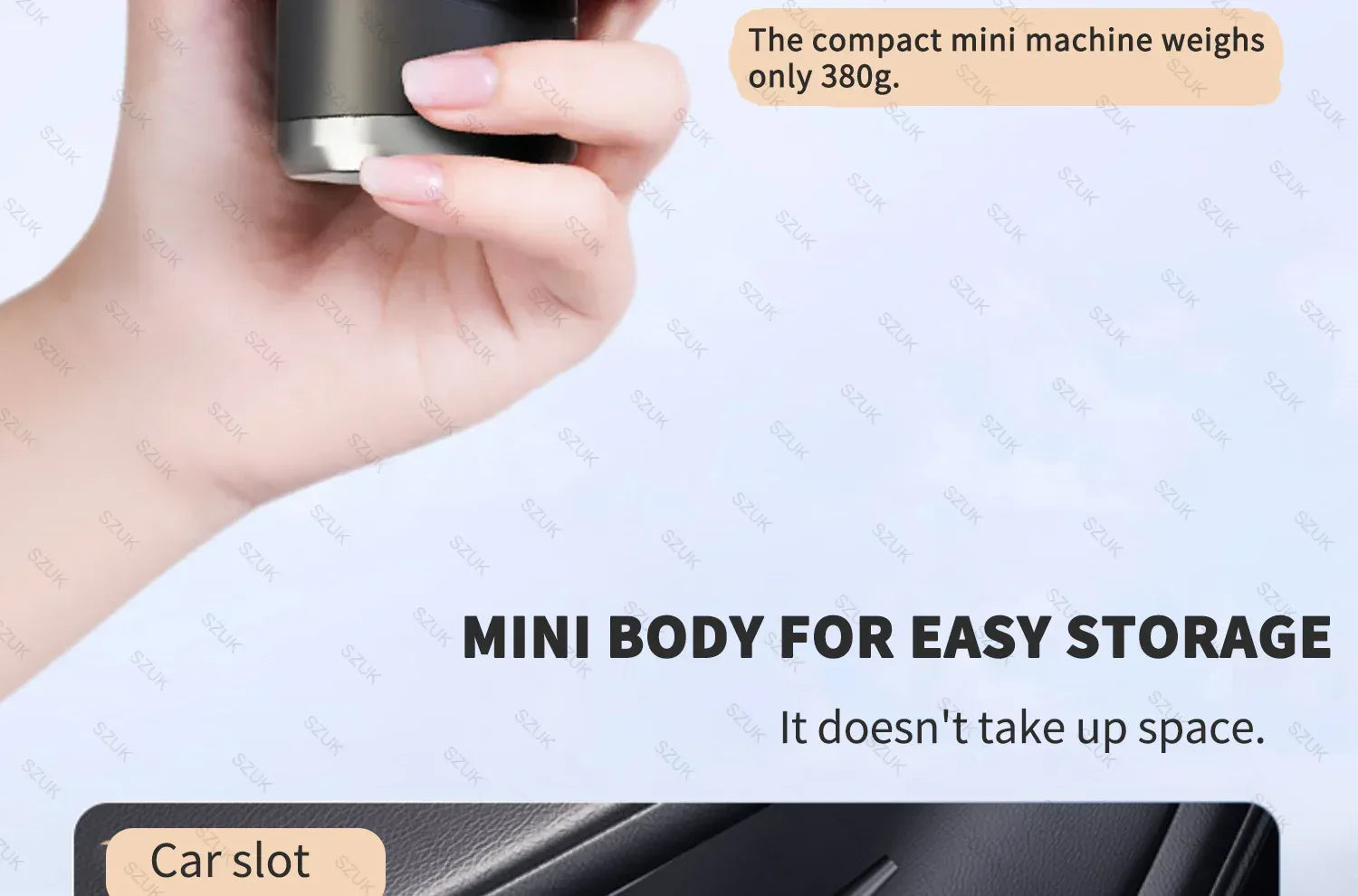Mini Wireless Car & Home Vacuum Cleaner - SteadyBuy