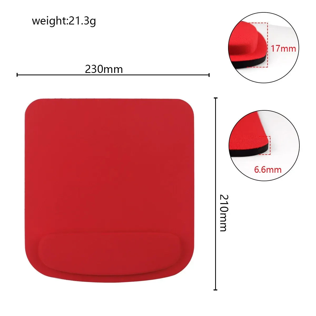 Colourful Ergonomic Wrist Rest Mouse Pad - SteadyBuy