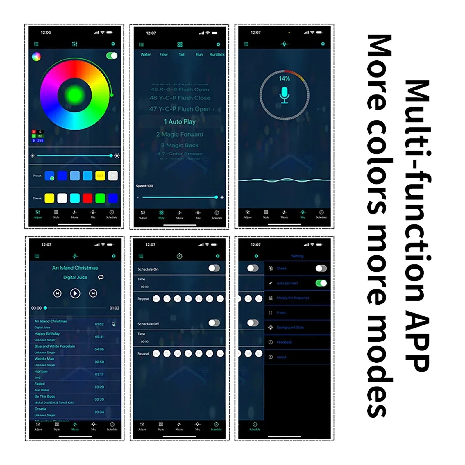 RGB Car Interior Ambient LED Light Strip (USB, App Control) - SteadyBuy