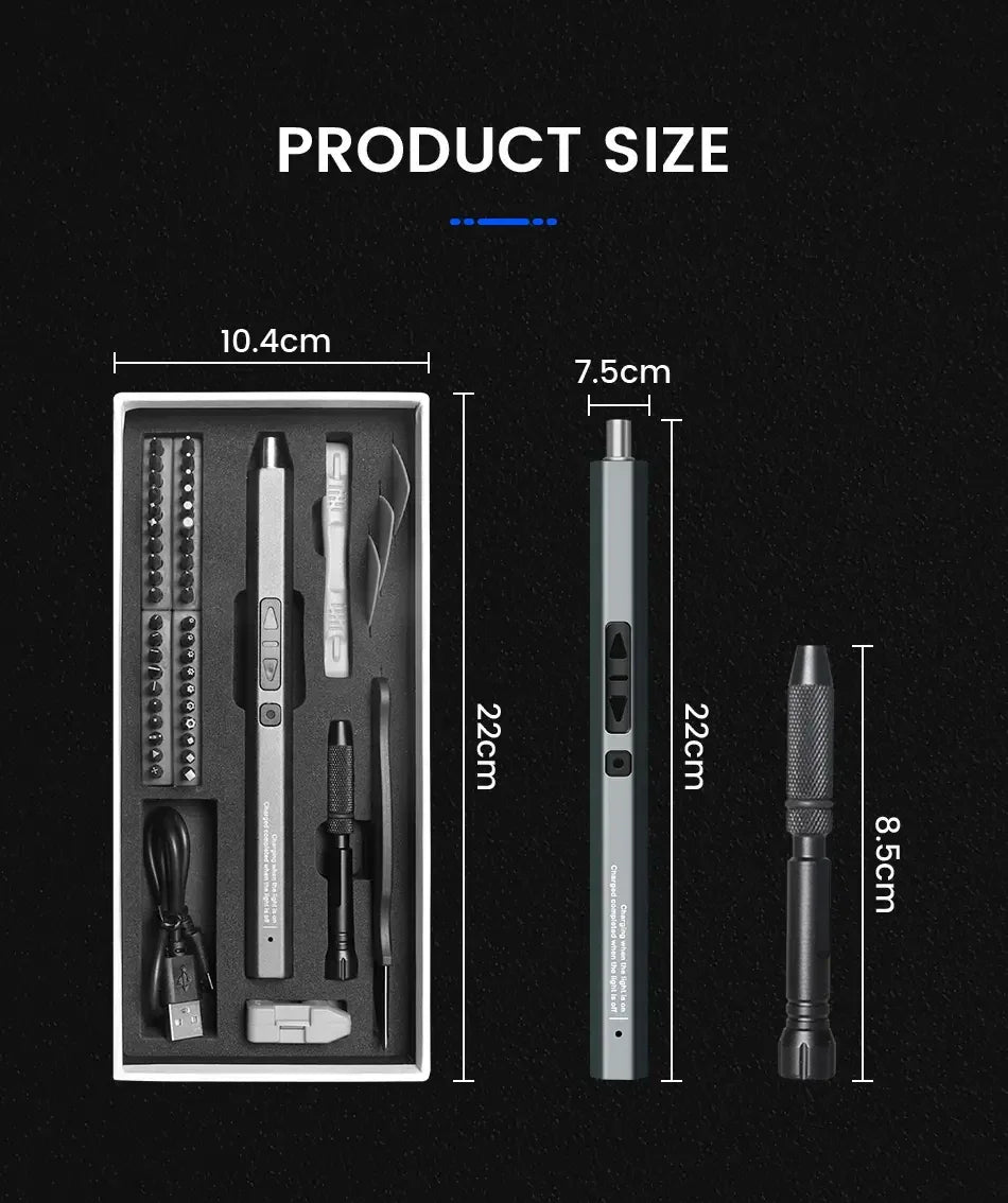 Cordless Precision Electric Screwdriver Set - SteadyBuy