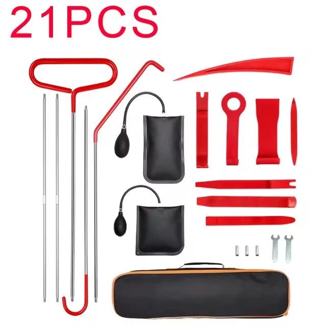 Car Door Long Reach Unlocking Tool Kit