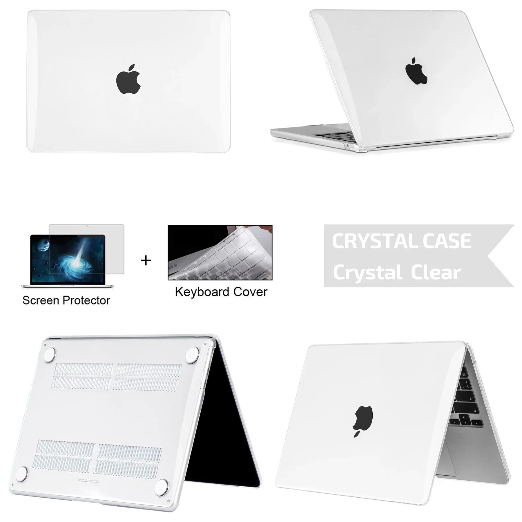 Matte Hard Case for MacBook Air & Pro 13–16" - SteadyBuy