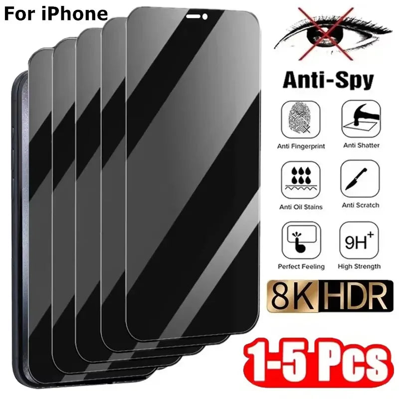 Privacy Glass Screen Protector for iPhone – Anti‑Spy - SteadyBuy