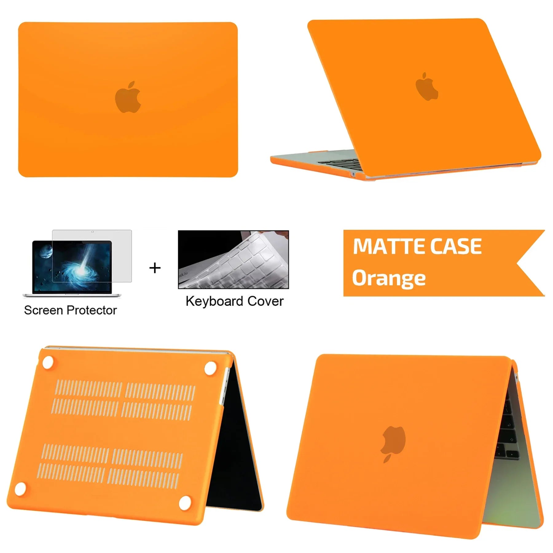 Matte Hard Case for MacBook Air & Pro 13–16" - SteadyBuy