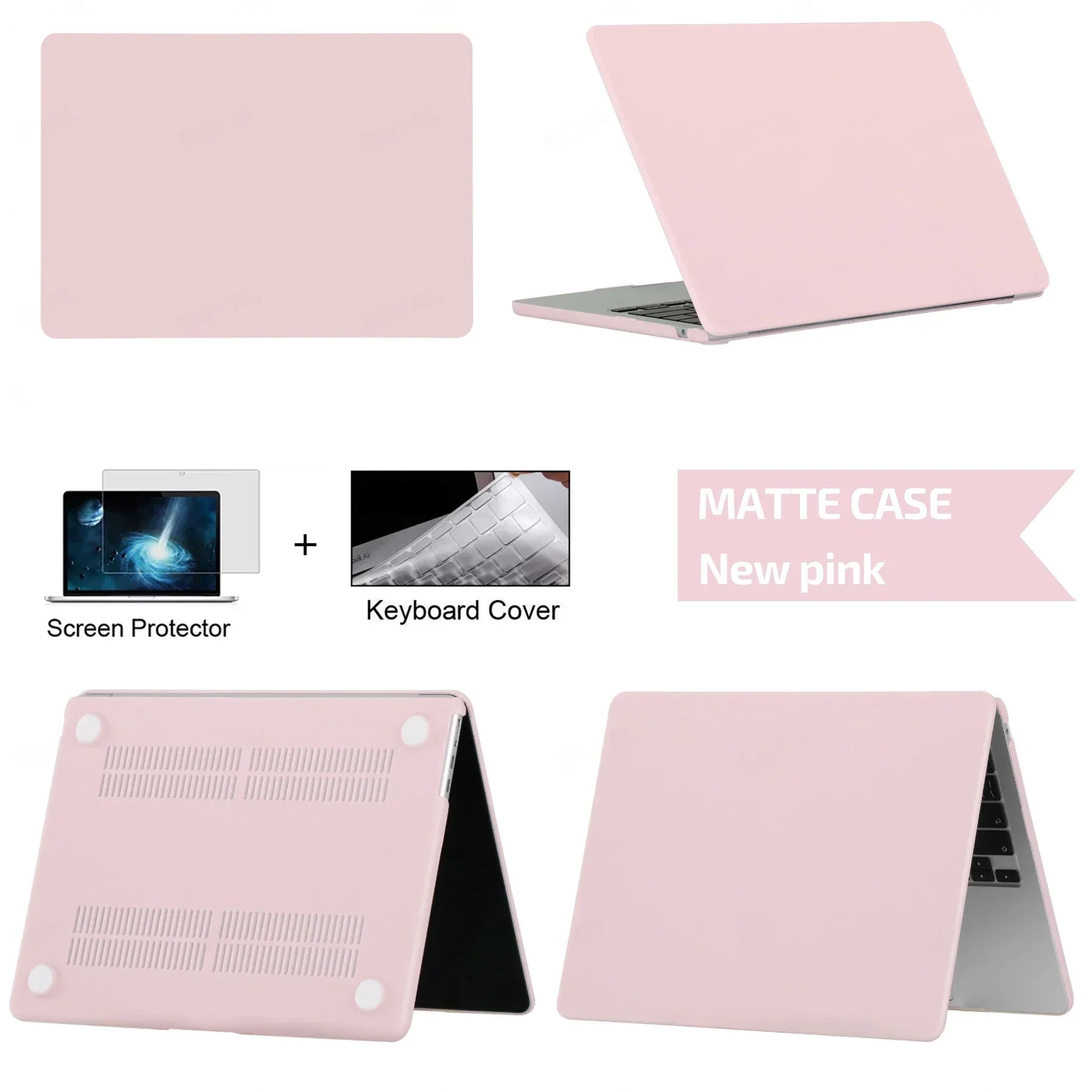 Matte Hard Case for MacBook Air & Pro 13–16" - SteadyBuy