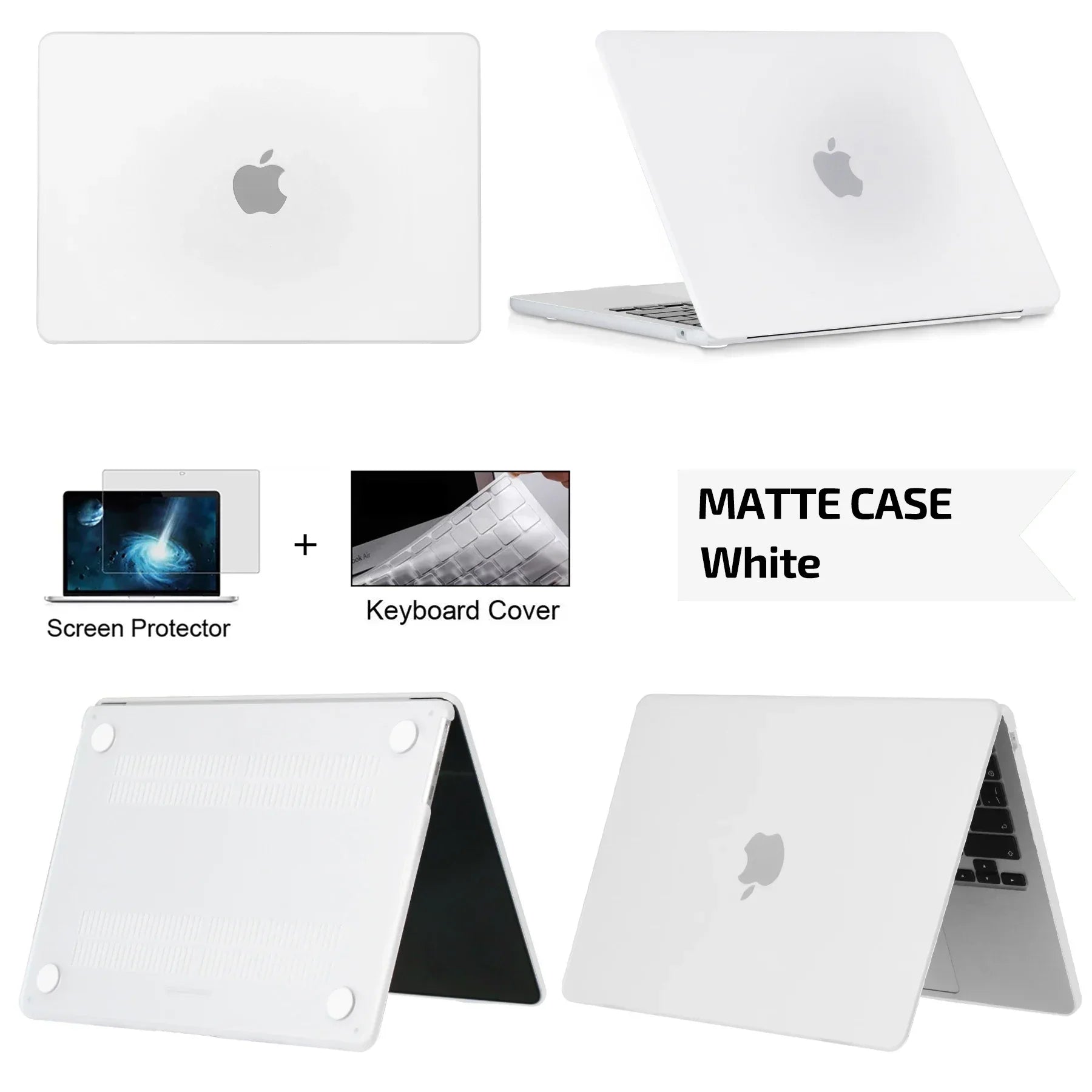 Matte Hard Case for MacBook Air & Pro 13–16" - SteadyBuy