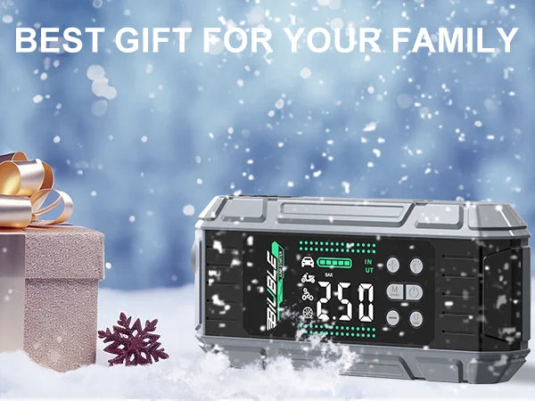 8000A Car Jump Starter with Air Compressor & Power Bank