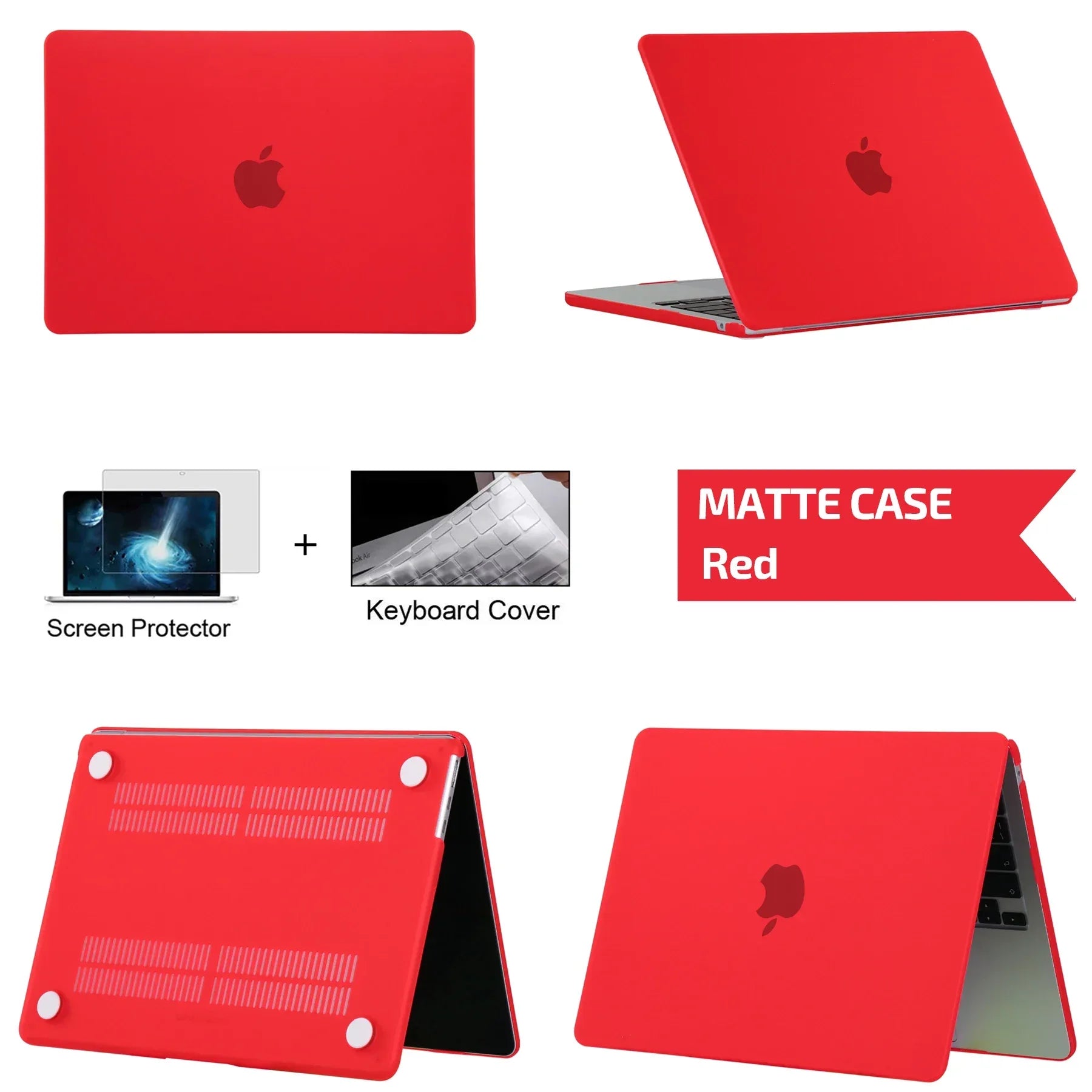 Matte Hard Case for MacBook Air & Pro 13–16" - SteadyBuy