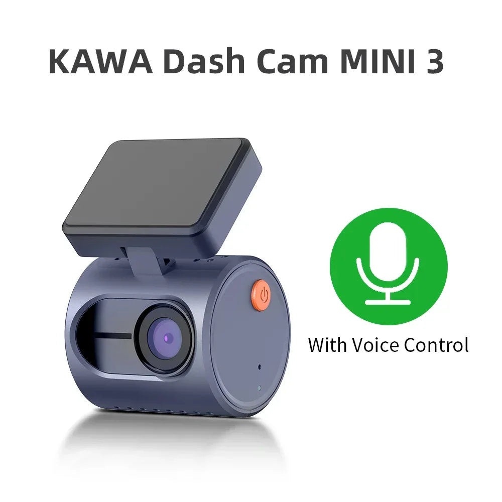 KAWA Mini 3 2K Smart Dash Camera - SteadyBuy