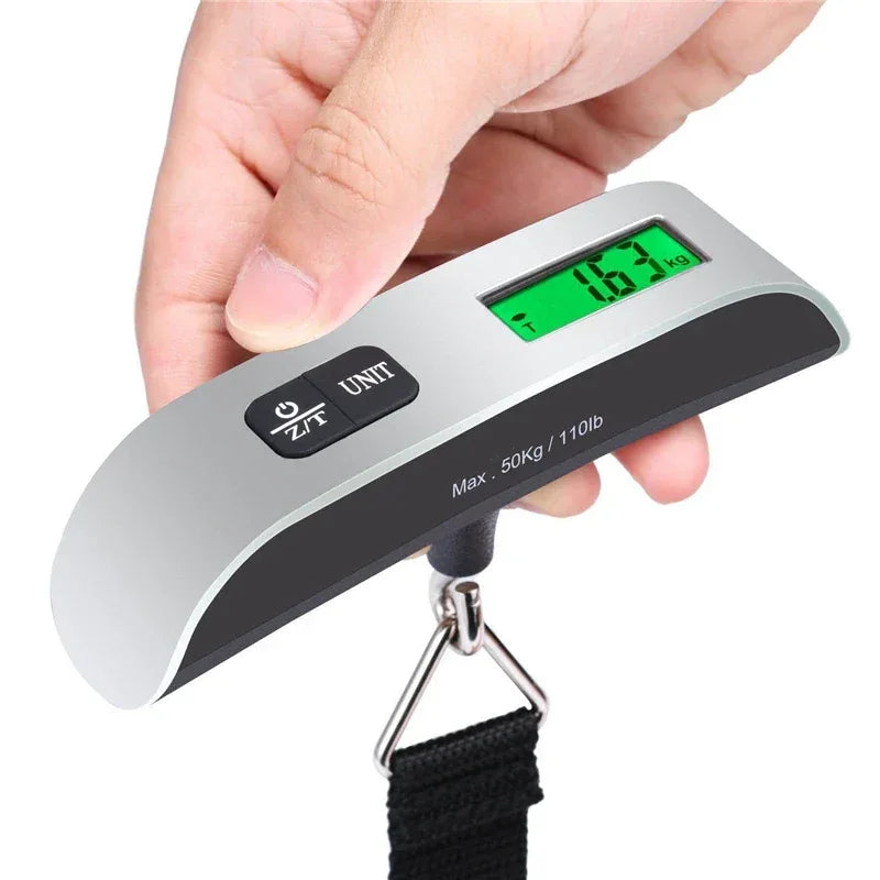 Digital Luggage Scale 50kg with LCD Display - SteadyBuy
