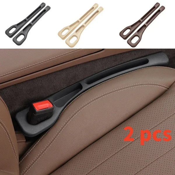 PU Car Seat Gap Filler Organiser (2-Pack) - SteadyBuy