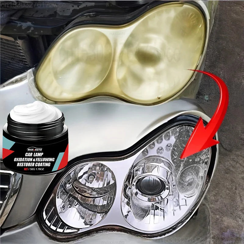 Car Headlight Restoration & Scratch Removal Kit