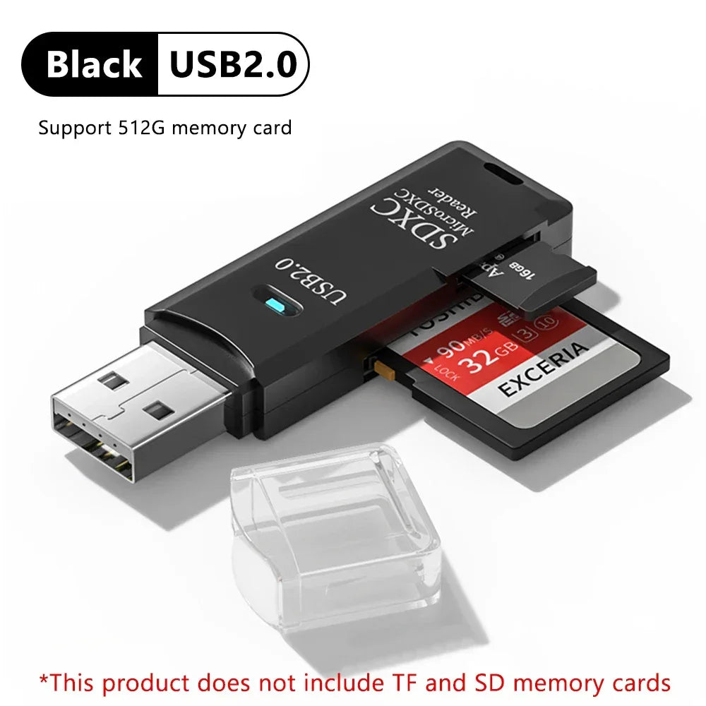 USB 3.0 SD & Micro SD Card Reader Adapter - SteadyBuy