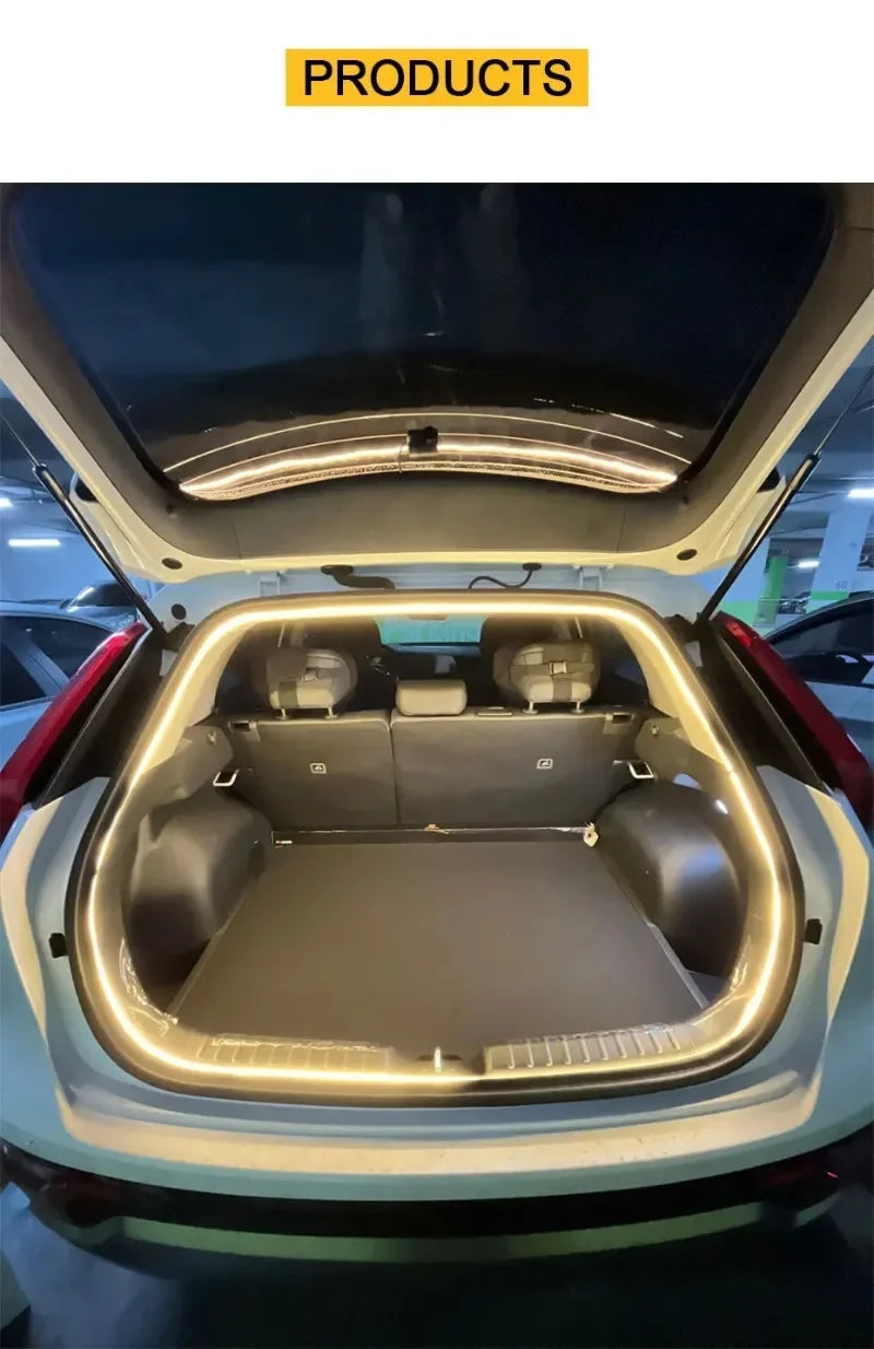 Car LED Trunk Light Strip with Motion Sensor