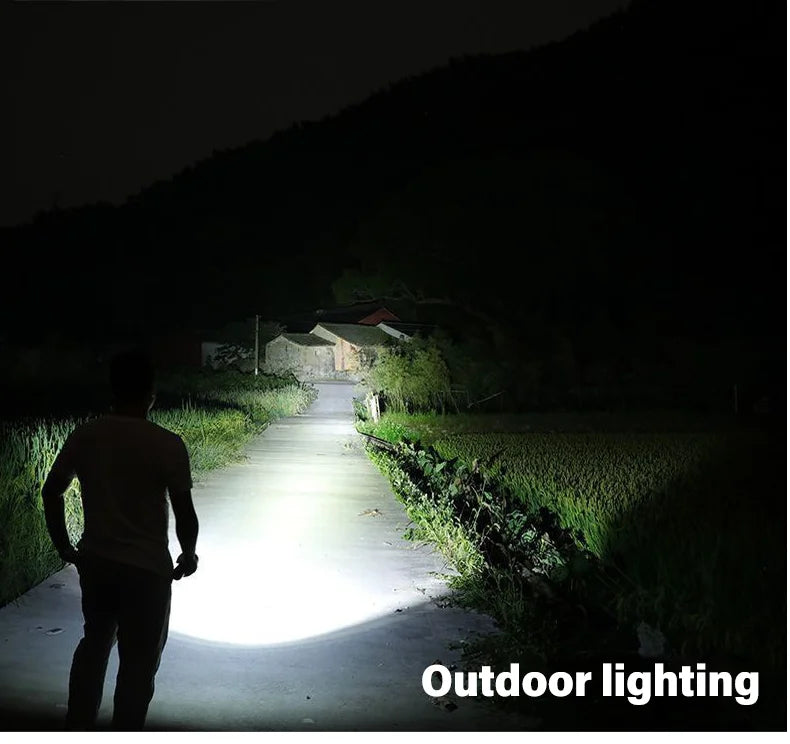 Car Emergency LED Torch - Rechargeable Flashlight for Your Vehicle