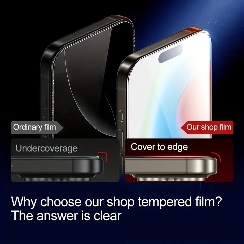 HD Tempered Glass Screen Protector for iPhone - SteadyBuy