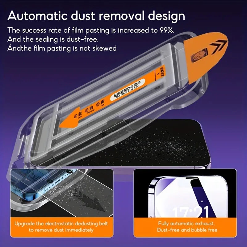 HD Tempered Glass Screen Protector for iPhone - SteadyBuy