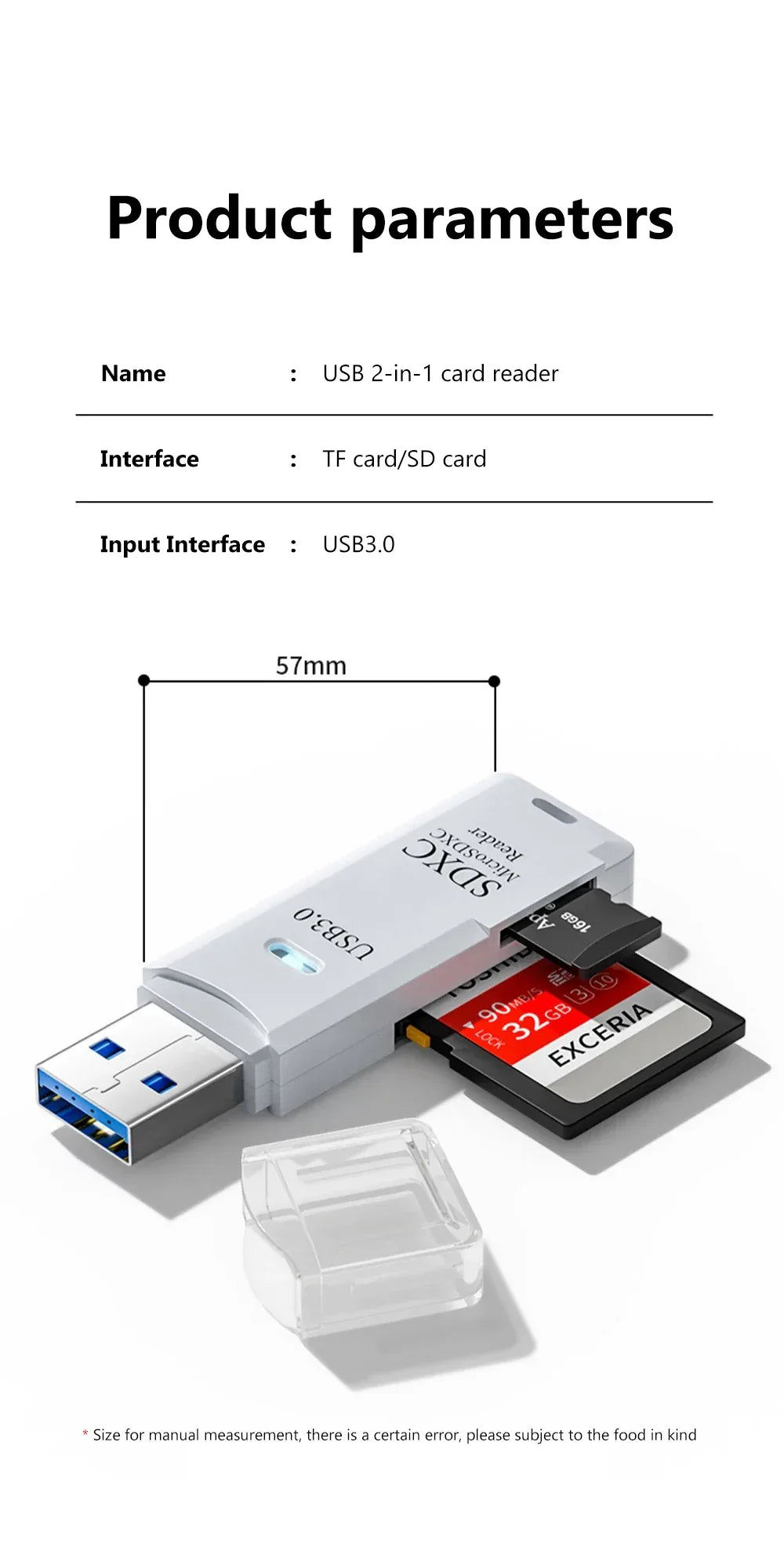 USB 3.0 SD & Micro SD Card Reader Adapter - SteadyBuy
