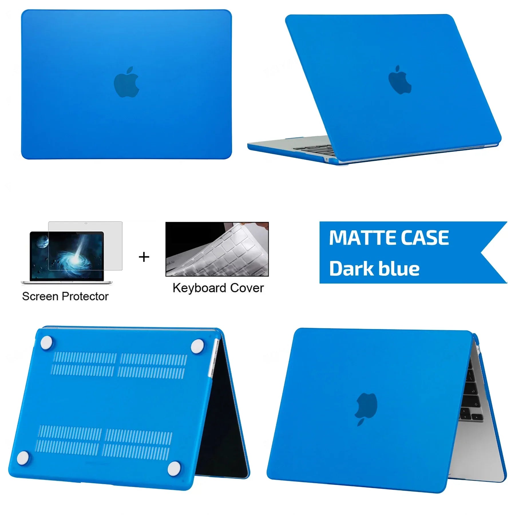 Matte Hard Case for MacBook Air & Pro 13–16" - SteadyBuy