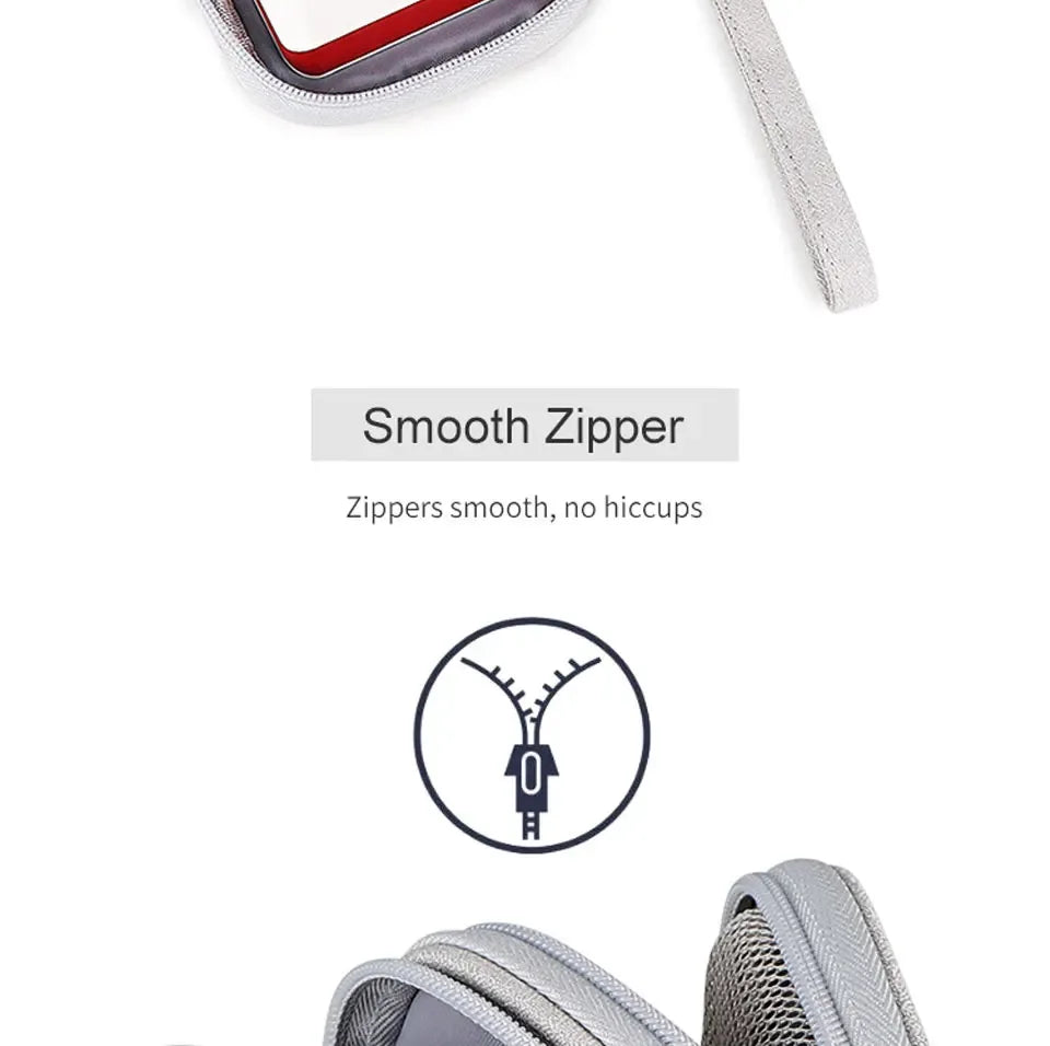 Waterproof Tech Cable Travel Organiser Case - SteadyBuy