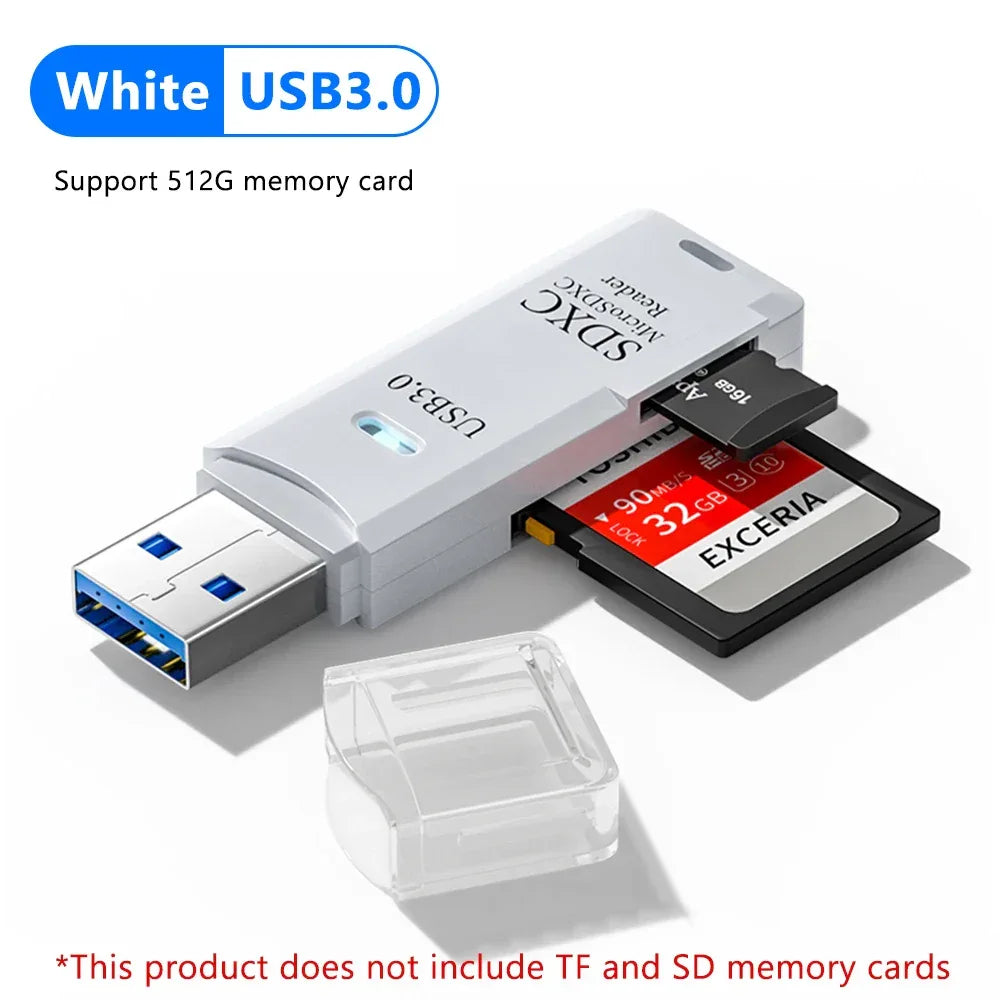 USB 3.0 SD & Micro SD Card Reader Adapter - SteadyBuy