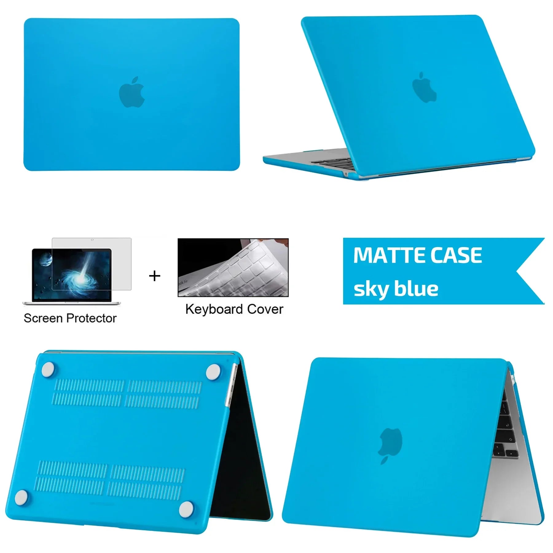 Matte Hard Case for MacBook Air & Pro 13–16" - SteadyBuy