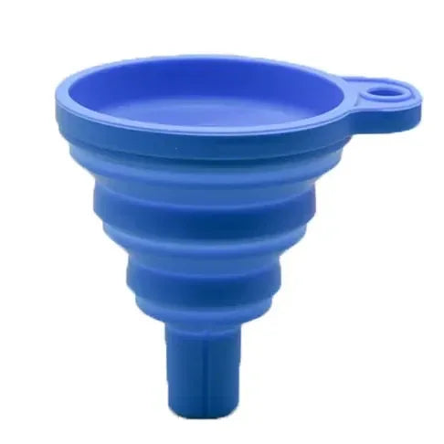 Foldable Silicone Engine Oil & Fluid Funnel - SteadyBuy