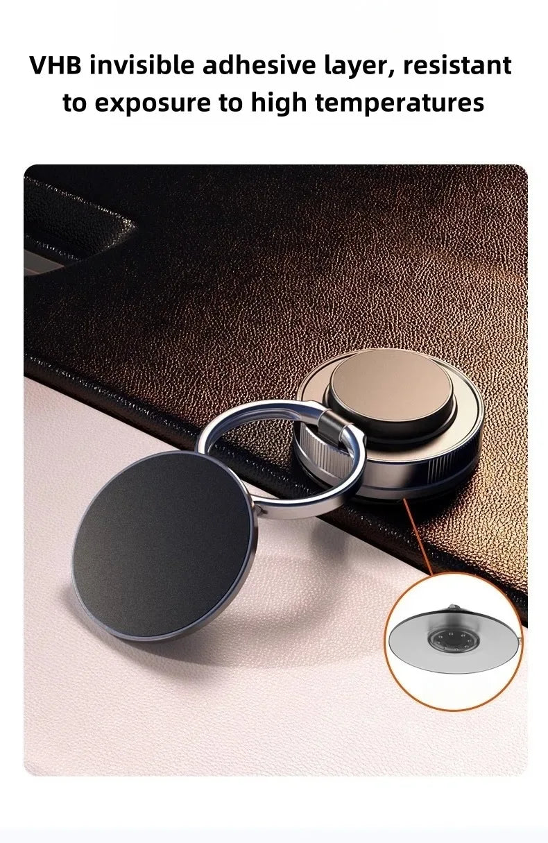 Magnetic Car Phone Mount with 360° Foldable Arm - SteadyBuy